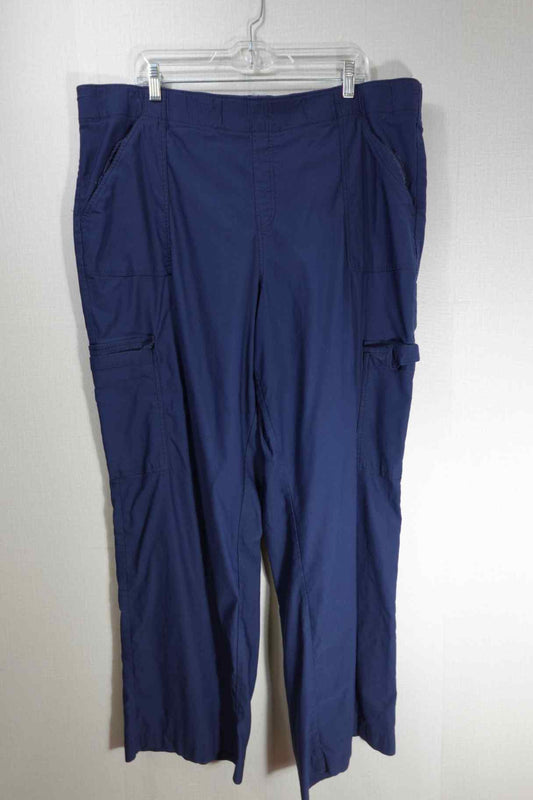 (No Label), Pants Wide legs, 2X, rayon blend