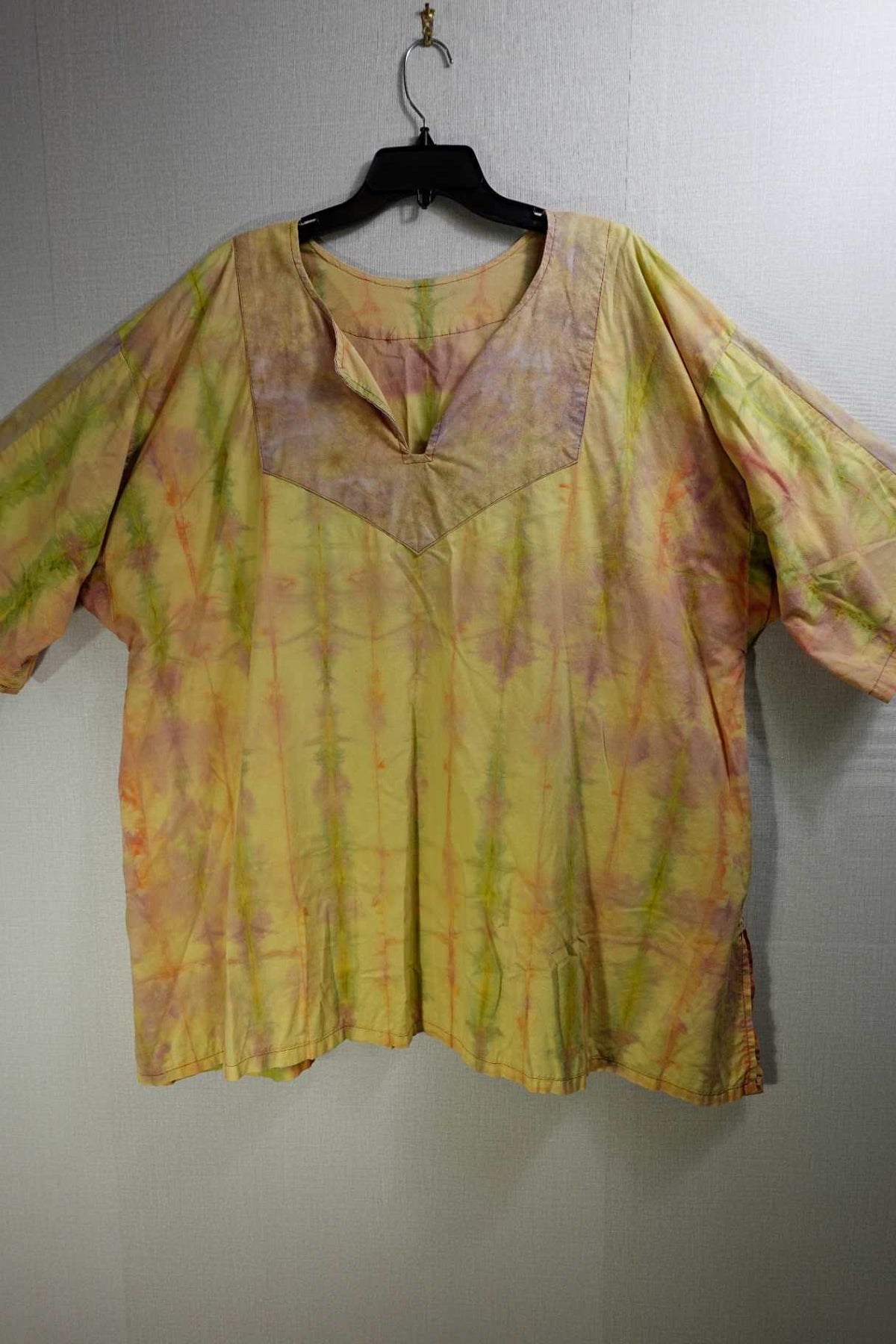 Handmade, Short Sleeved Top, 4X, Cotton