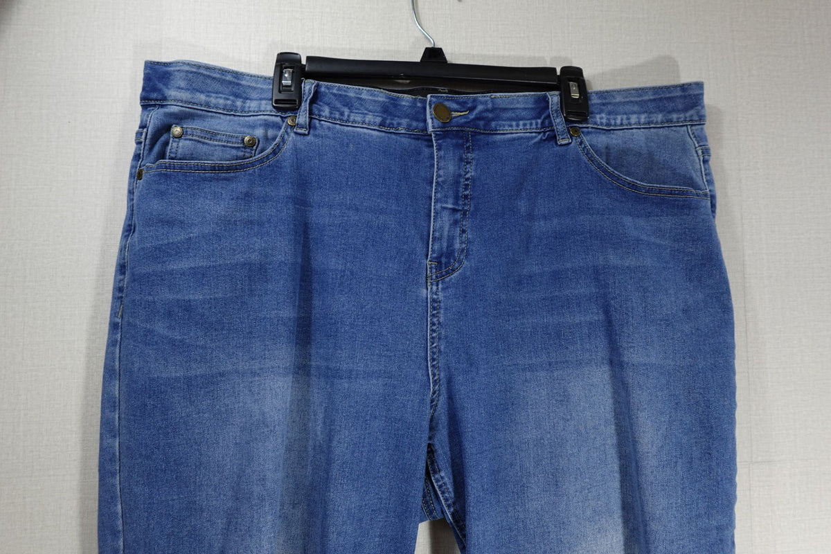 Avenue, Jeans, 22, Cotton, polyester, spandex