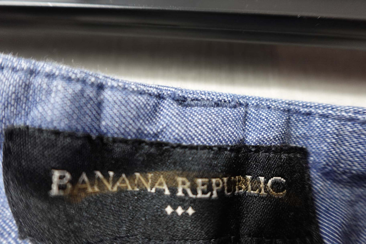 Banana Republic, Pants Wide Leg, 14, Linen blend