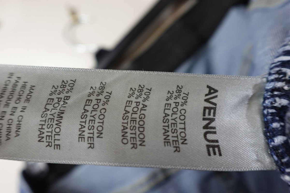 Avenue, Jeans, 22, Cotton, polyester, spandex