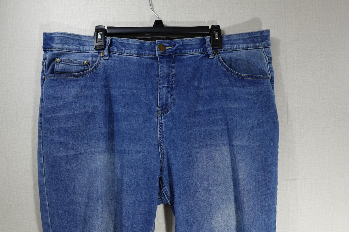Avenue, Jeans, 22, Cotton, polyester, spandex