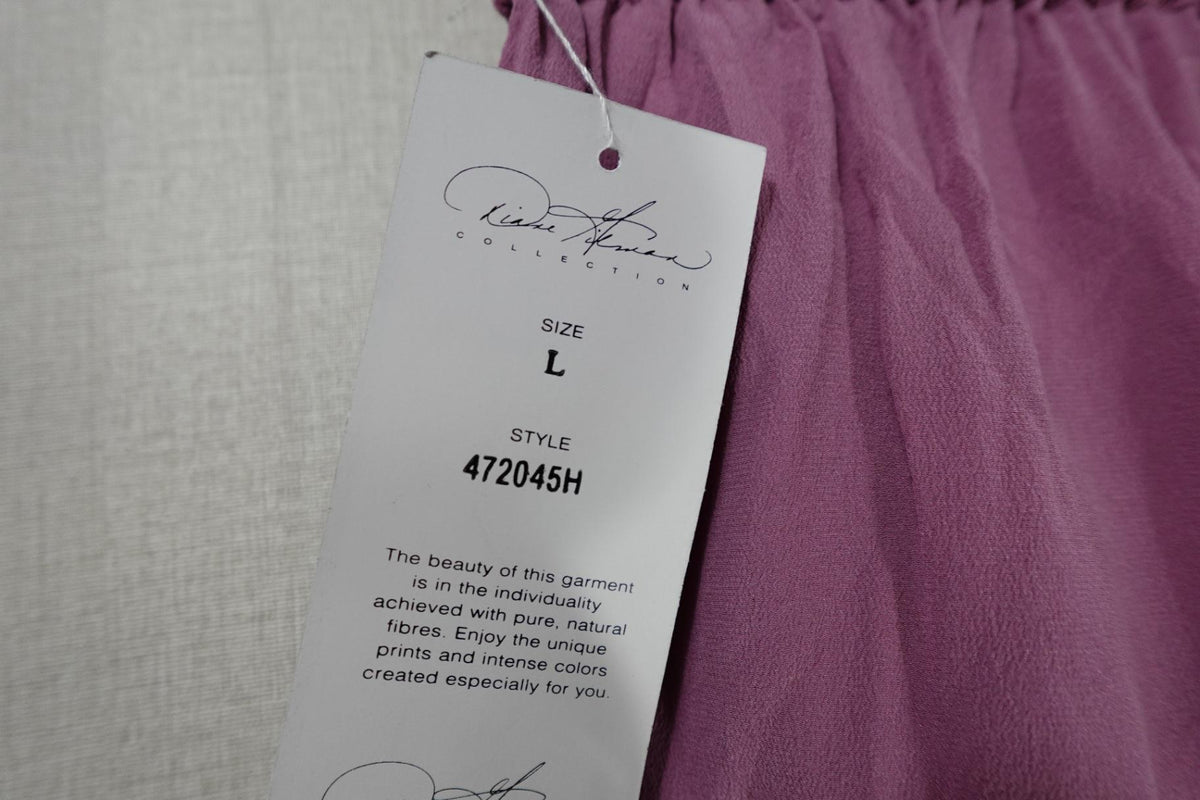 Diane Gilman, New Vintage Pants Set, L, Silk
