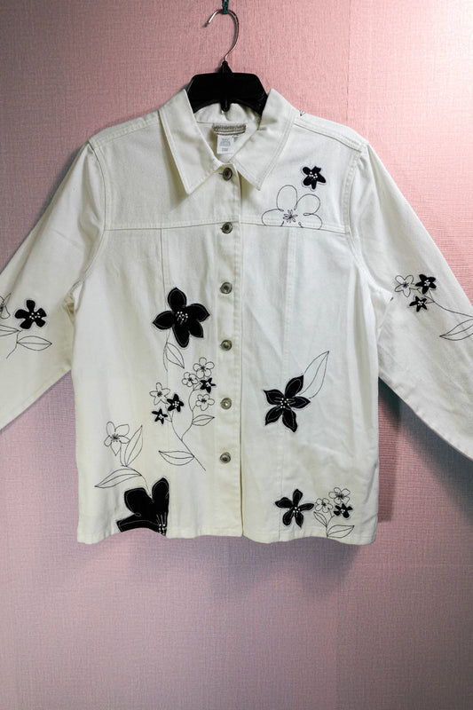 Coldwater Creek, New Vintage Light Jacket, L, Cotton
