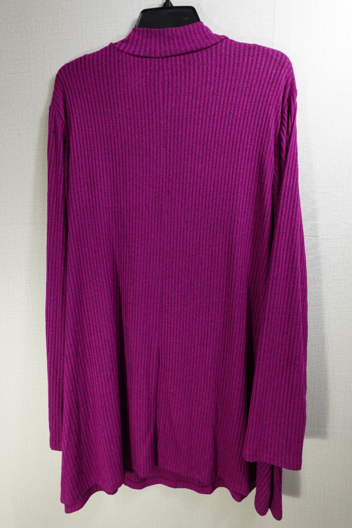 Lane Bryant, Long Sleeve Knit Top, 26/28, Rayon, polyester, spandex