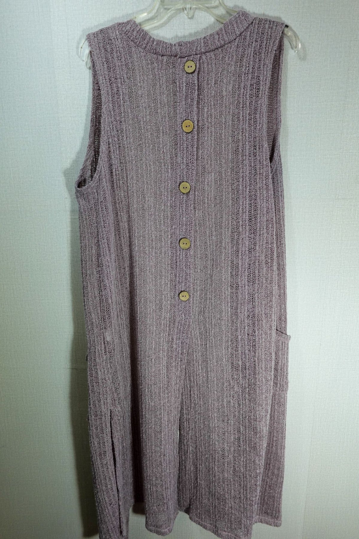 Jade By Jane, Cardigan Vest, L/XL, Polyester
