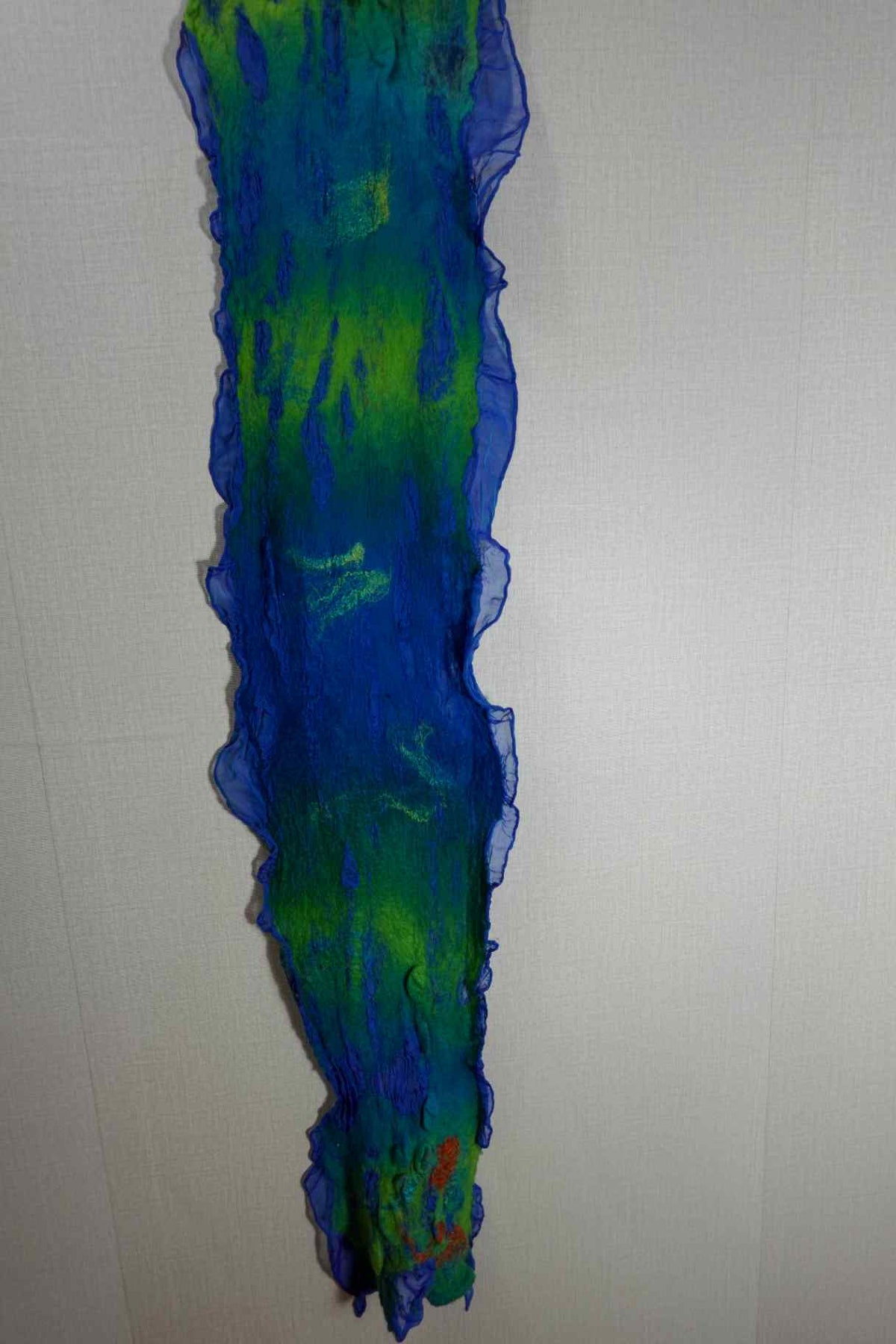 Handmade, Felted scarf, One Size, Felt