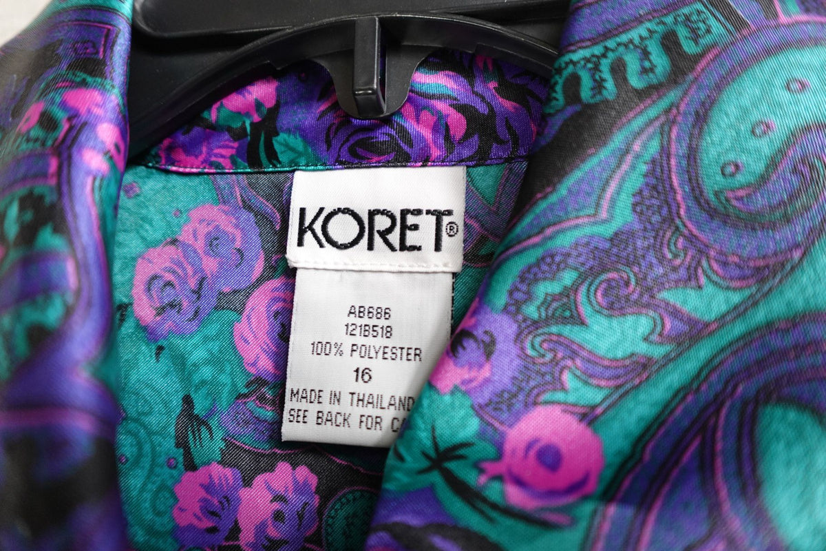 Koret, Long Sleeves Top, 16, Polyester
