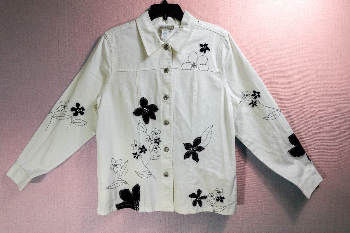 Coldwater Creek, New Vintage Light Jacket, L, Cotton