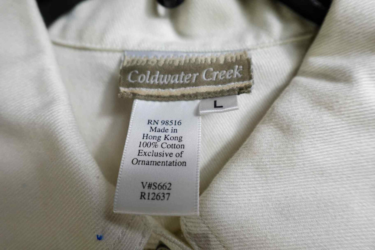 Coldwater Creek, New Vintage Light Jacket, L, Cotton