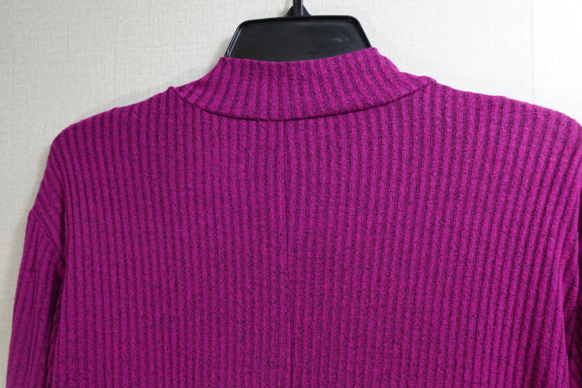Lane Bryant, Long Sleeve Knit Top, 26/28, Rayon, polyester, spandex