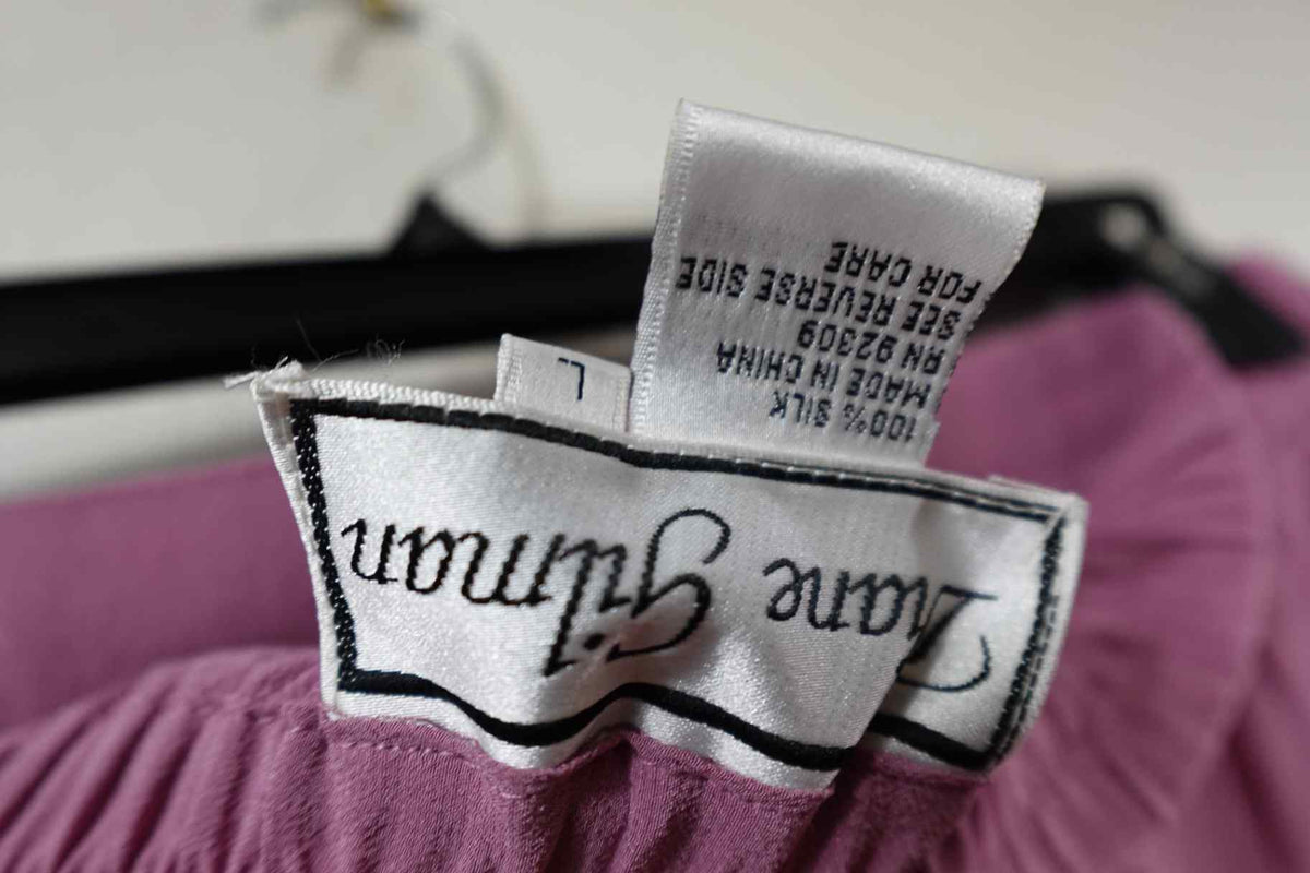 Diane Gilman, New Vintage Pants Set, L, Silk
