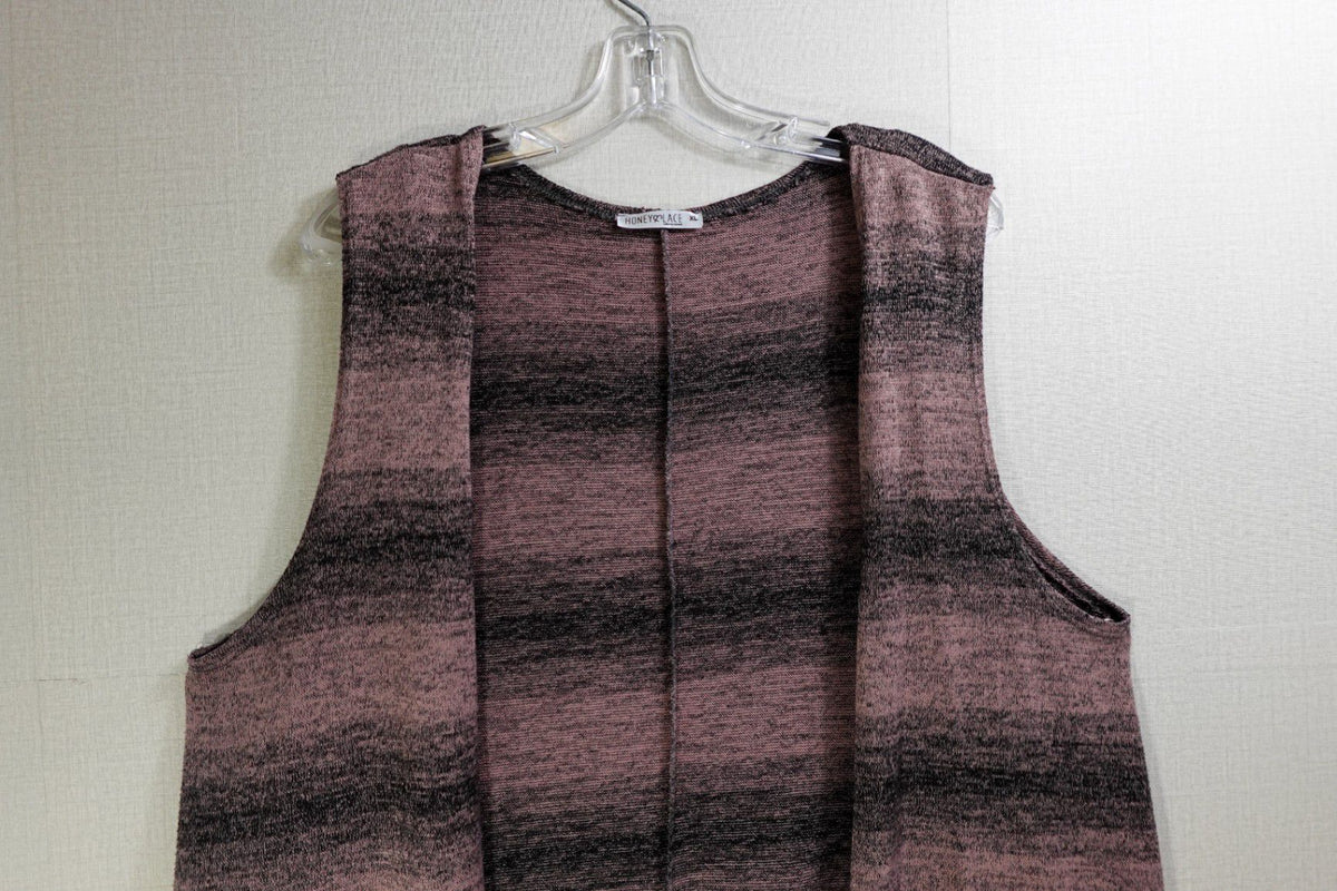 Honey & Lace, Vest, XL, Polyester Blend