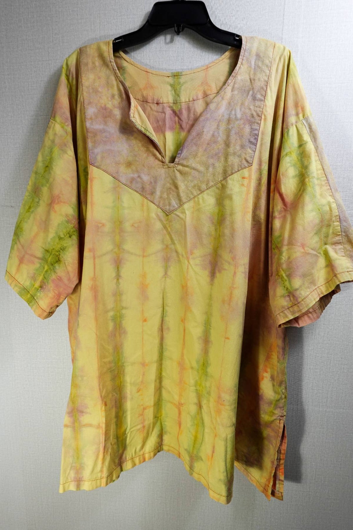 Handmade, Short Sleeved Top, 4X, Cotton