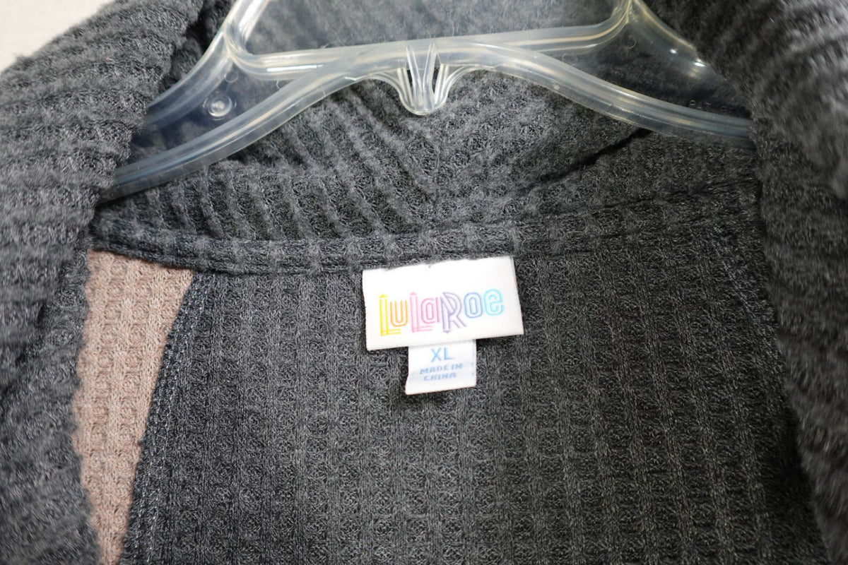 LuLaRoe, Knit cowl top , XL, Polyester rayon blend