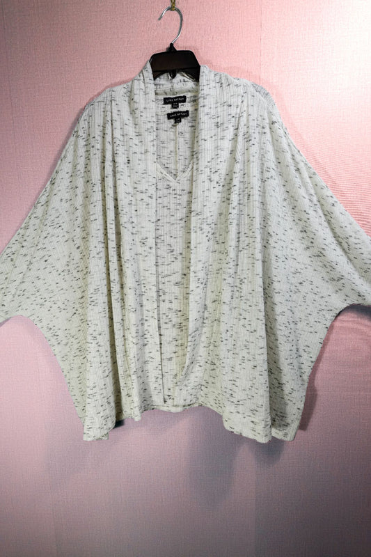 Lane Bryant, Cardigan and Top Set, 14/16, Polyester Spandex Blend