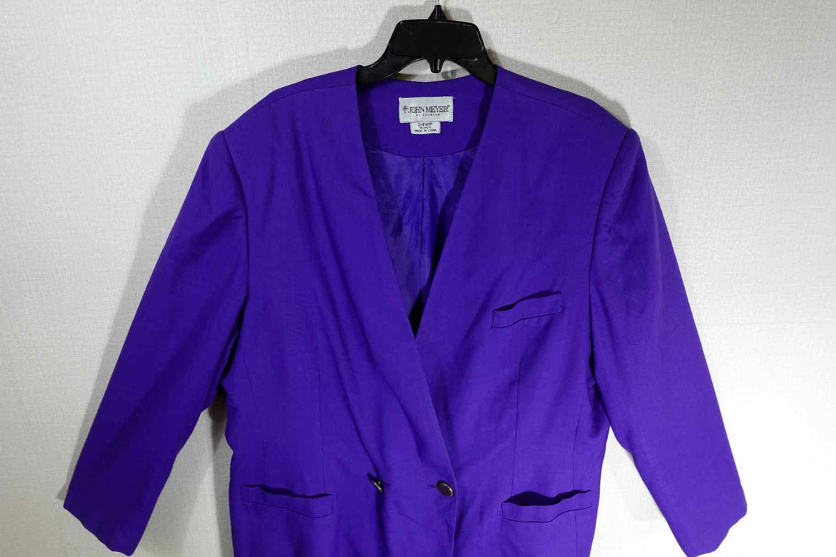 John Meyer of Norwich, Vintage Blazer, 24 WP, Polyester blend