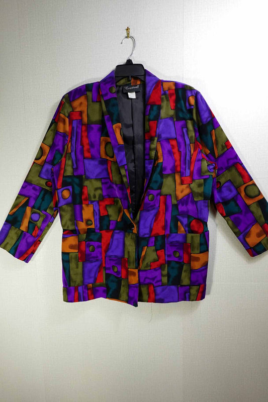 Courtwell, Vintage Blazer, 12, Polyester (Some small signs of wear)
