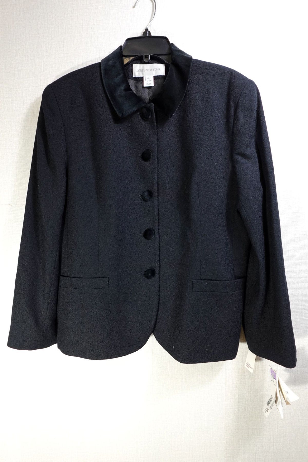 Jones New York, New Vintage Light Jacket, 16, wool