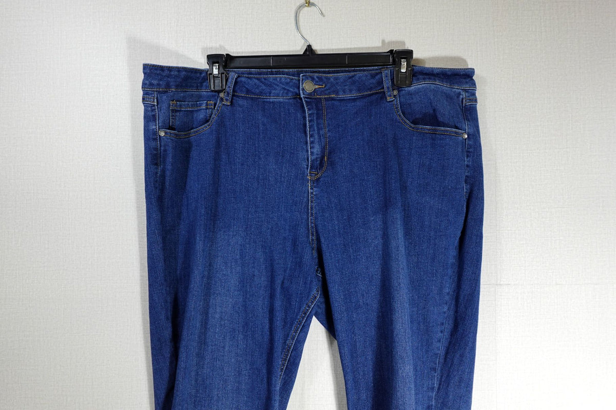 Avenue , Jeans Girlfriend, 24A, Cotton blend