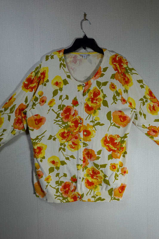 Isaac Mizrahi Live, Cardigan, 3X, Cotton
