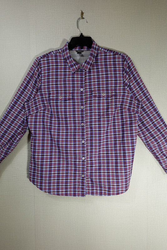 Eddie Bauer, Long Sleeves Top, XL, Polyester, nylon
