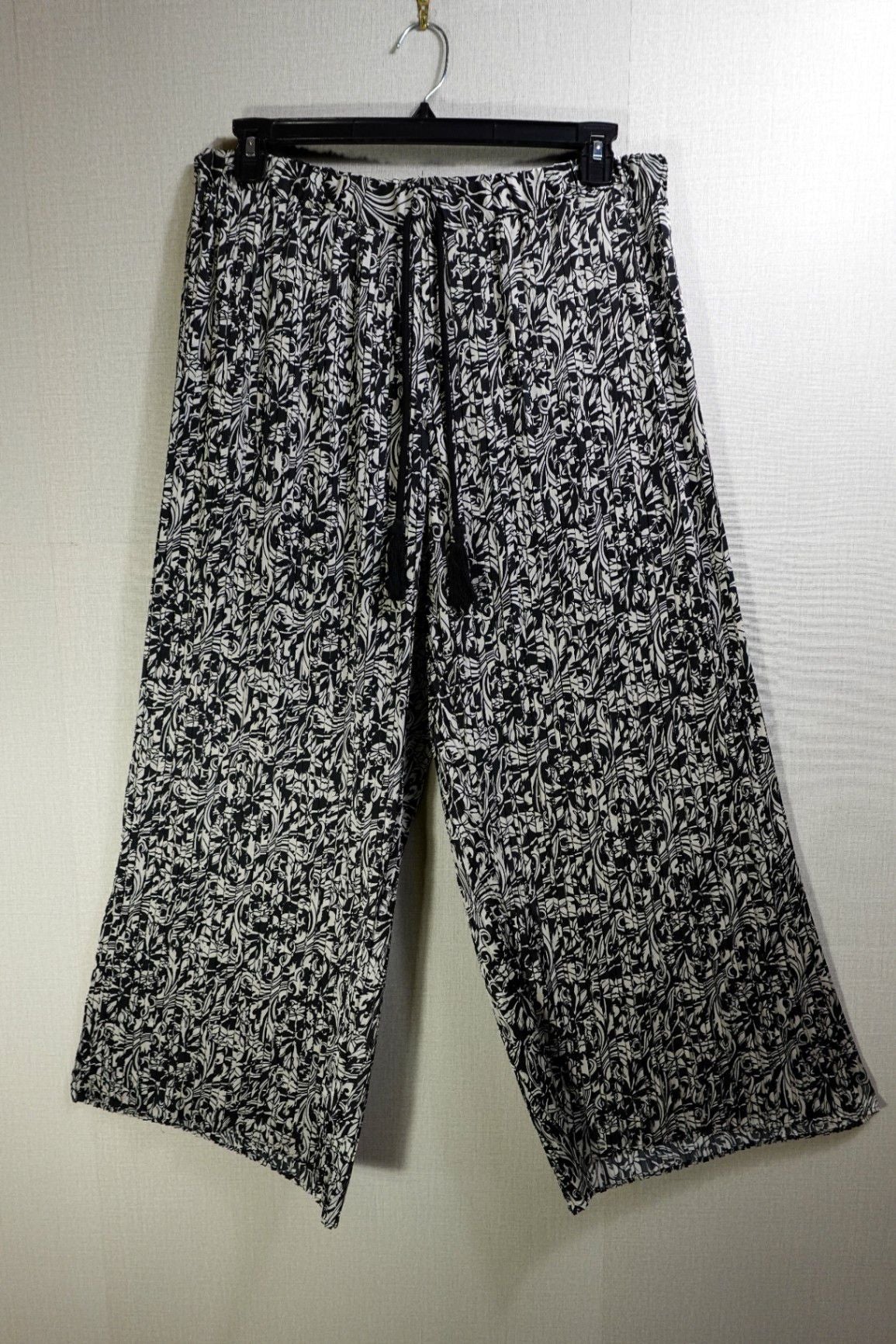 Sunny Leigh, Palazzo Pants Wide-Leg, 2X, Polyester