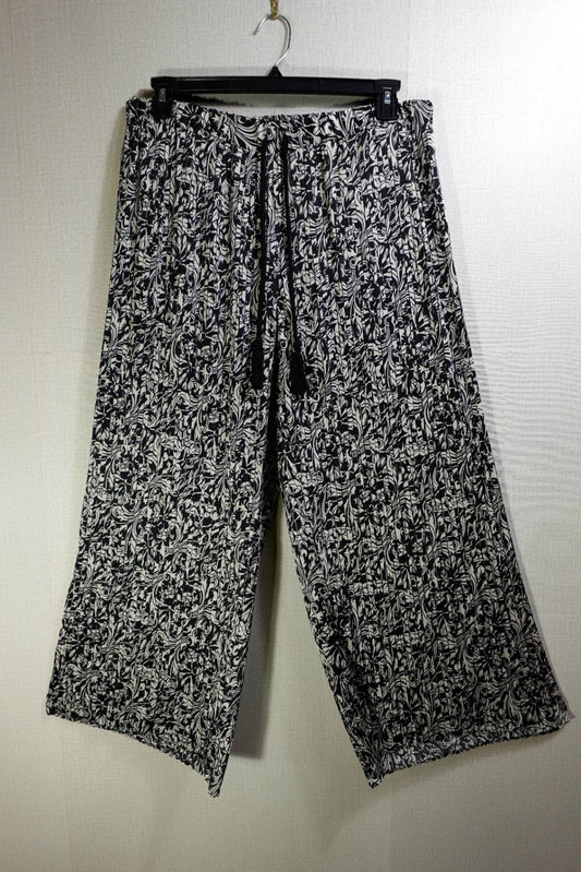 Sunny Leigh, Palazzo Pants Wide-Leg, 2X, Polyester