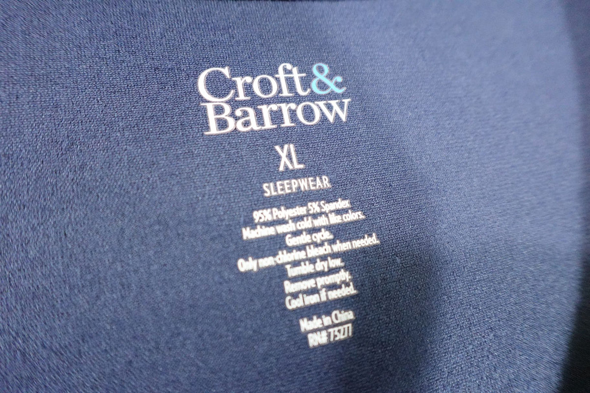 Croft & Barrow, Pajama set, XL, polyester, spandex