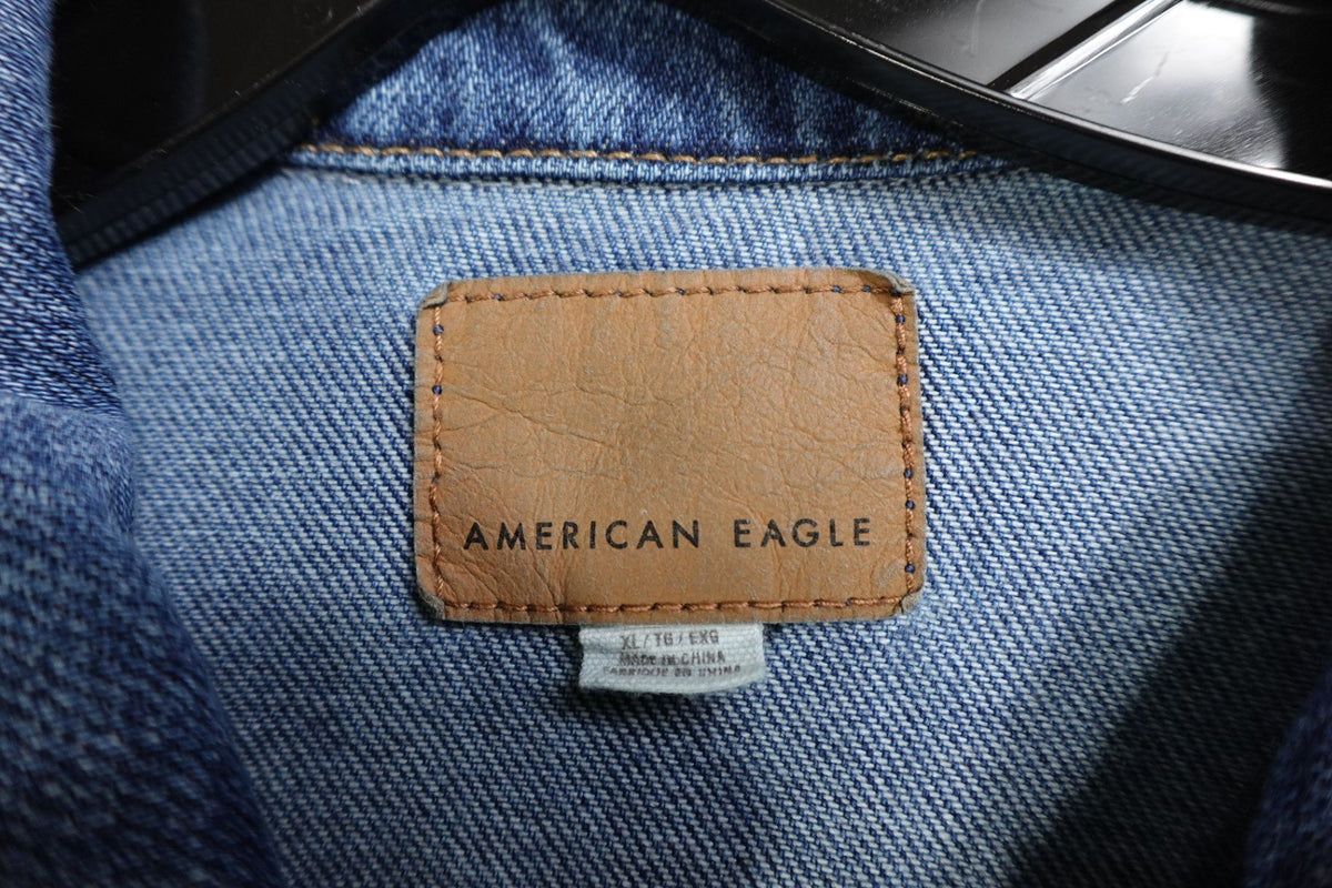 American Eagle, Denim jacket, XL/TG/EXG, cotton