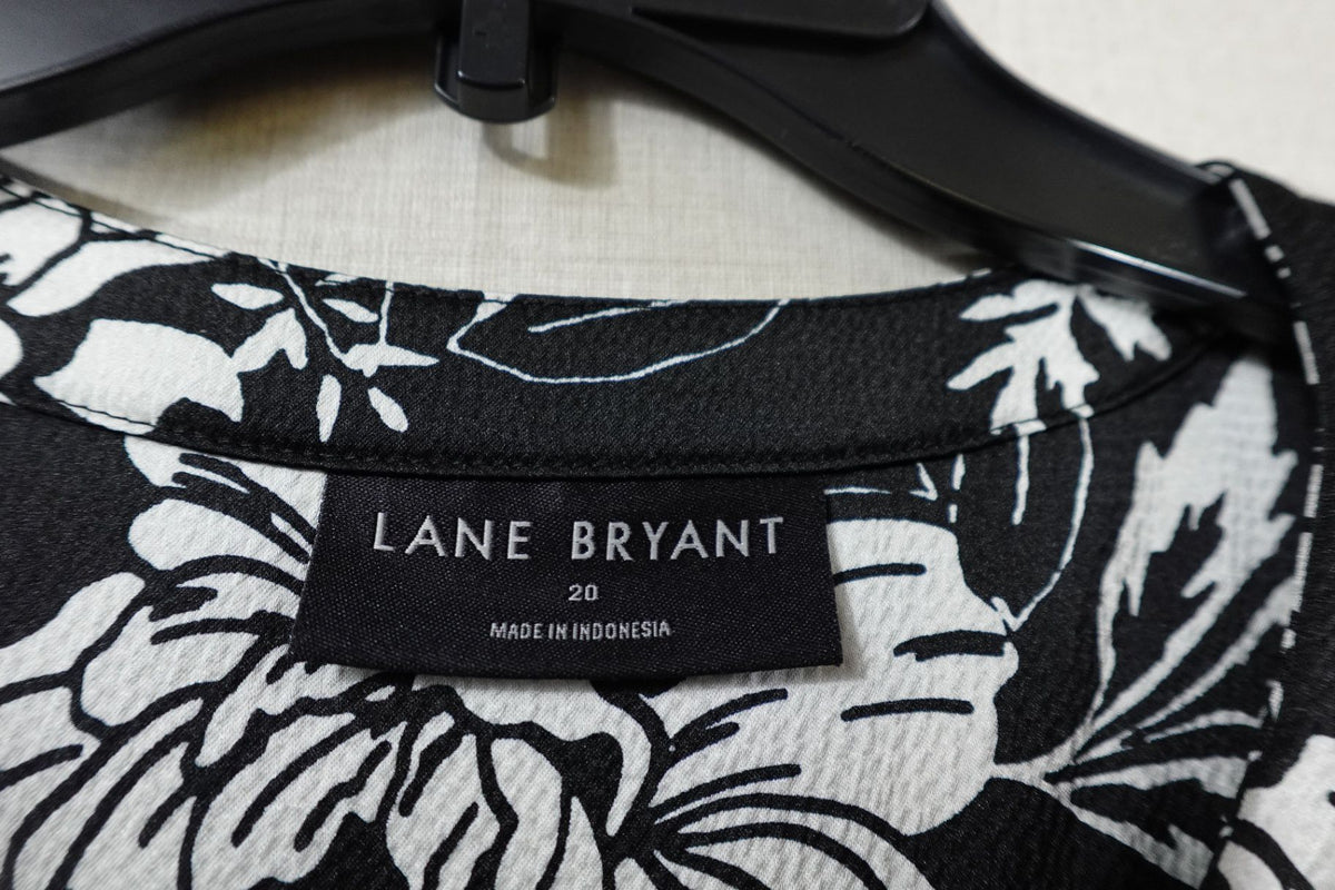 Lane Bryant, Long Sleeves Top, 20, Polyester, spandex