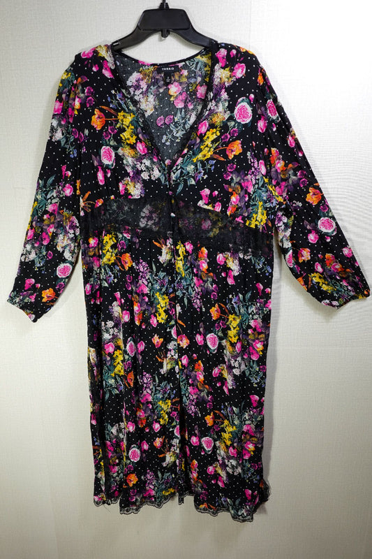 Torrid, Duster Layering Piece, 2X, Rayon, nylon