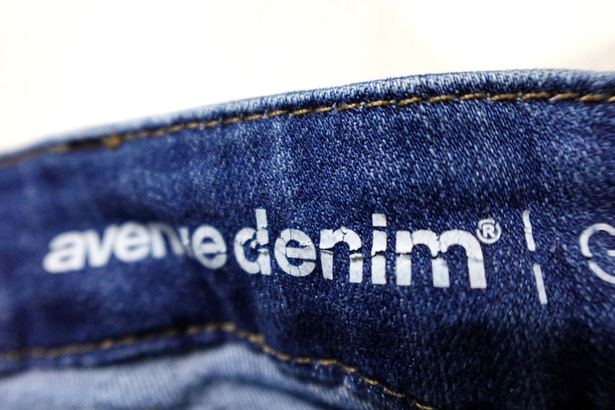 Avenue , Jeans Girlfriend, 24A, Cotton blend