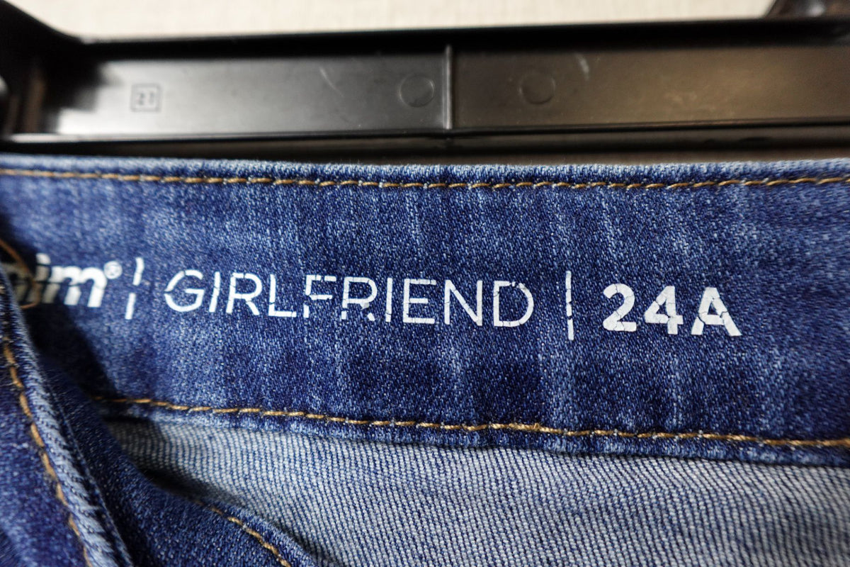 Avenue , Jeans Girlfriend, 24A, Cotton blend