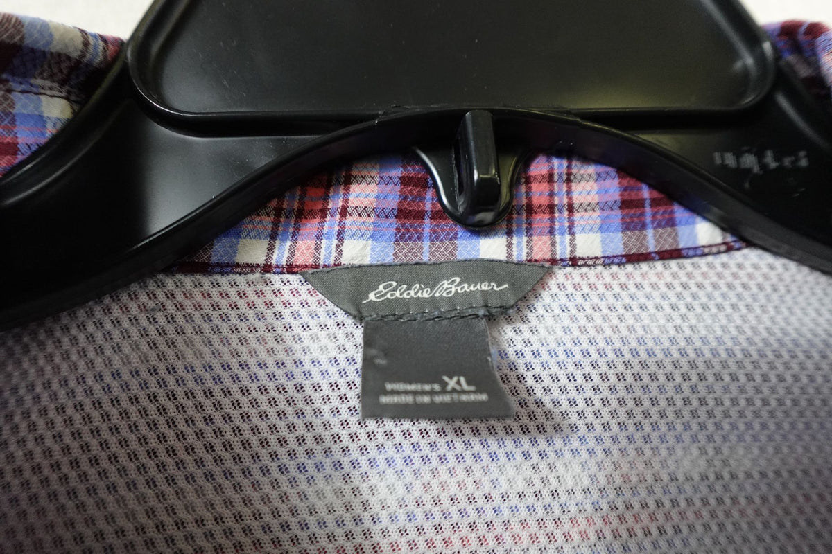 Eddie Bauer, Long Sleeves Top, XL, Polyester, nylon