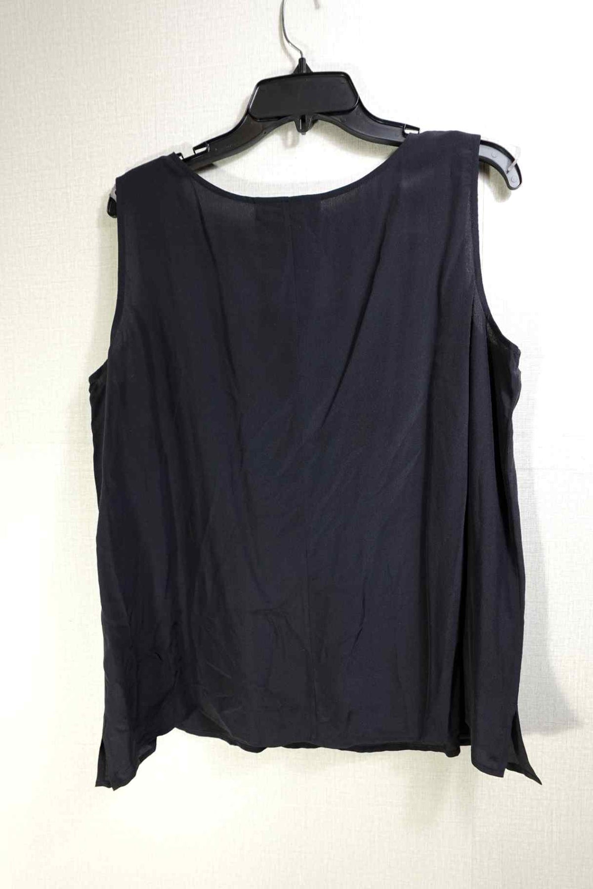 Diane Gilman, Vintage Sleeveless Top, L, Silk