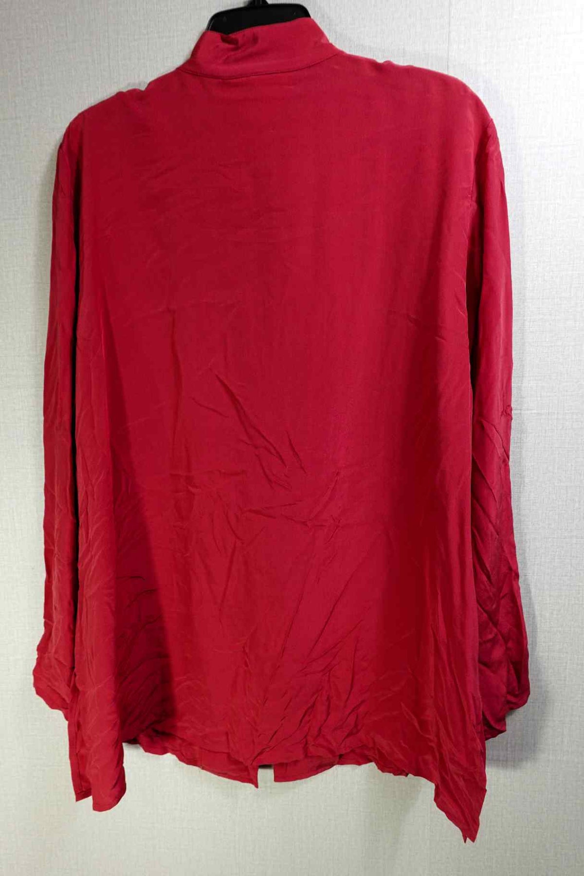 Diane Von Furstenberg, New Vintage Long Sleeves Top, L, Silk