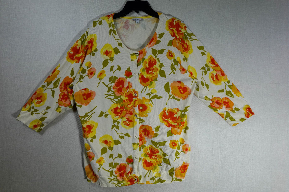 Isaac Mizrahi Live, Cardigan, 3X, Cotton