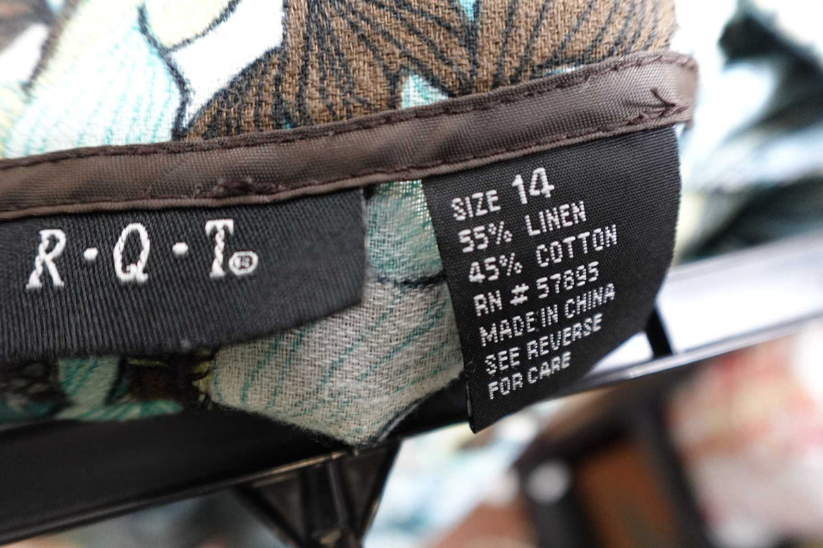 R-Q-T, Skirt, 14, Linen