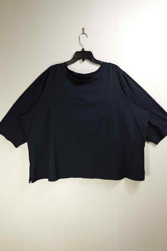 (No Label), Short Sleeved Top, 3X, Polyester