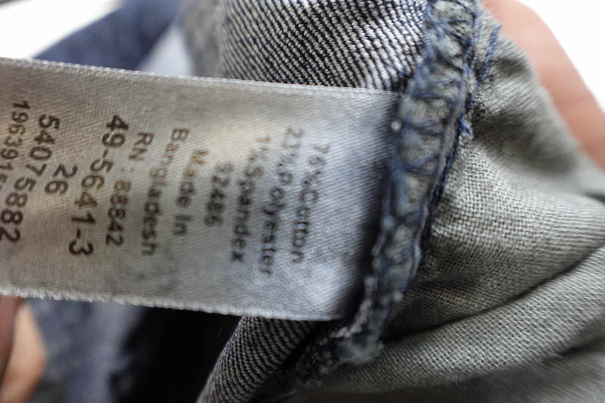 Ellos, Jeans Straight, 26, Cotton blend