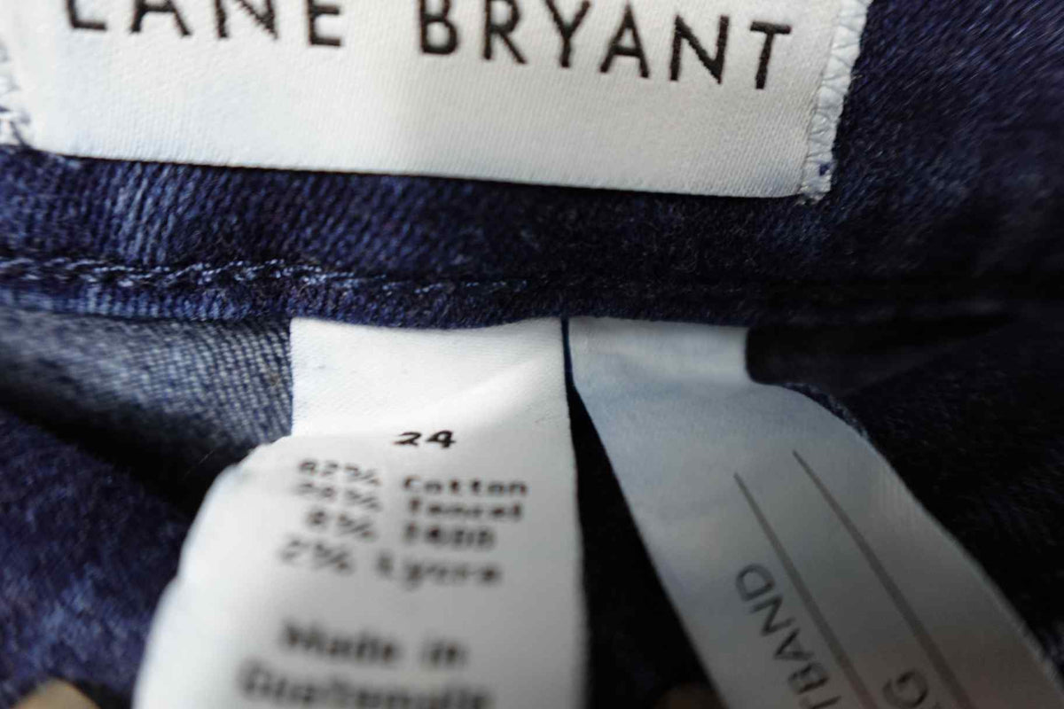 Lane Bryant, Jeans Wide-Leg, 24, Cotton blend