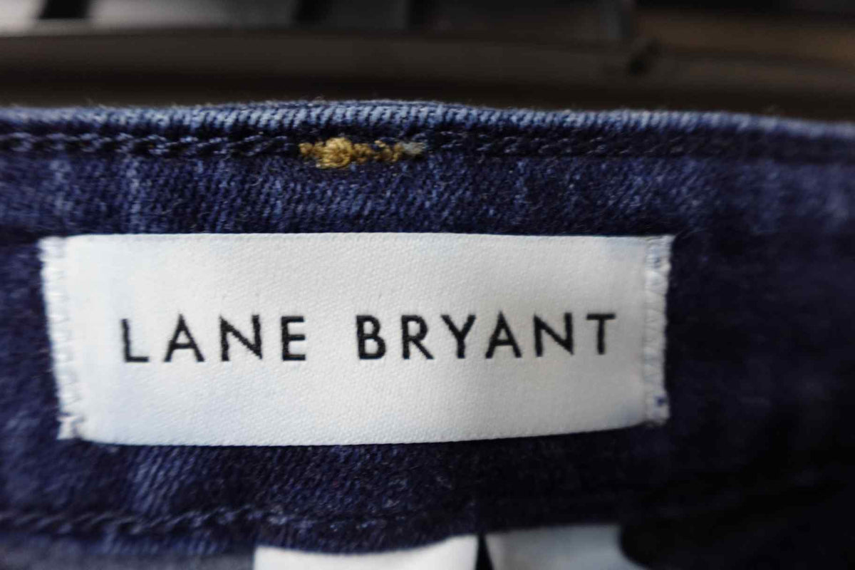 Lane Bryant, Jeans Wide-Leg, 24, Cotton blend