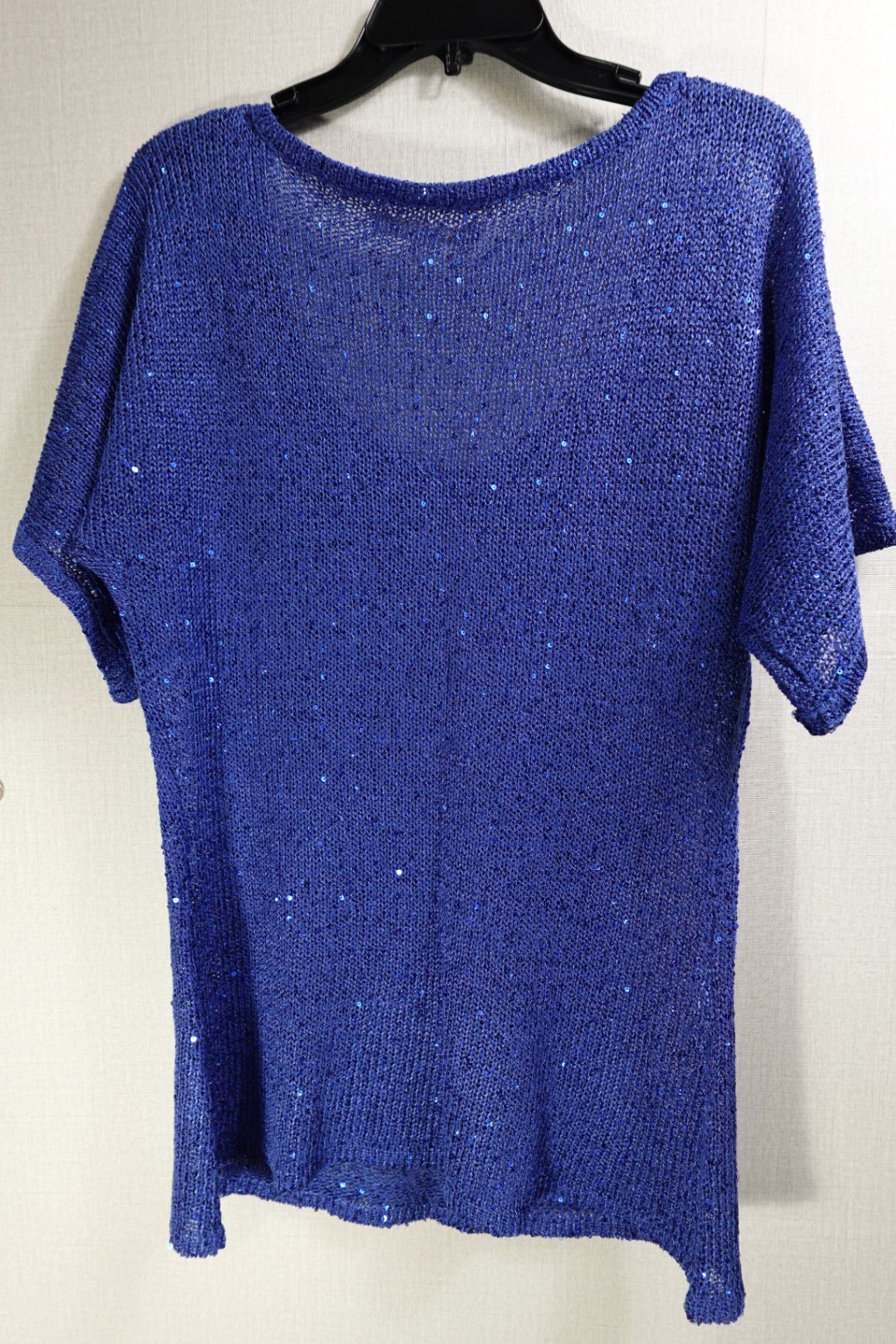 Boston Proper, Short Sleeved Top, L, Polyester