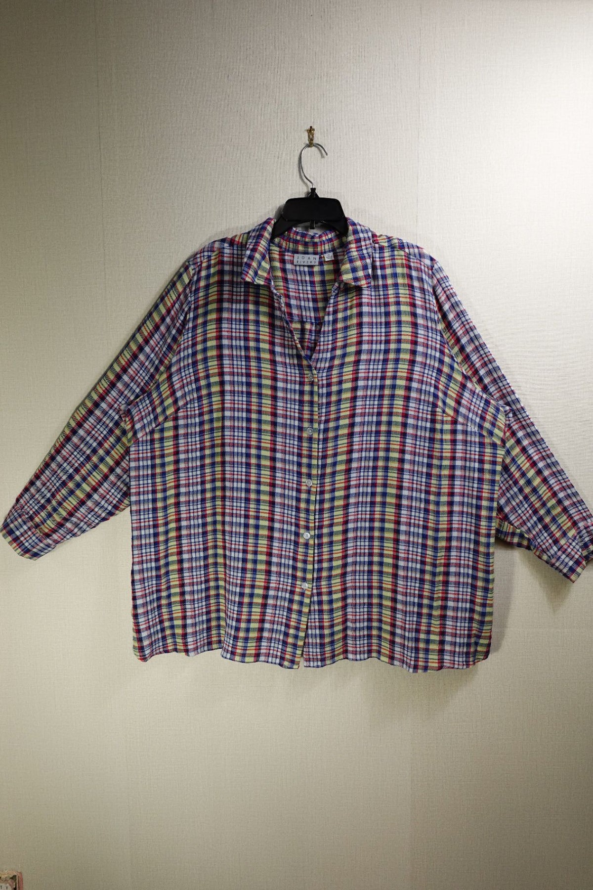 Joan Rivers, Long Sleeves Top, 3X, rayon