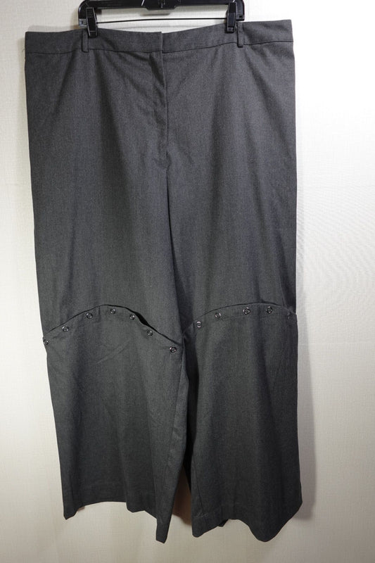 The Drop, Pants Wide-Leg Removable, 3X, Polyester