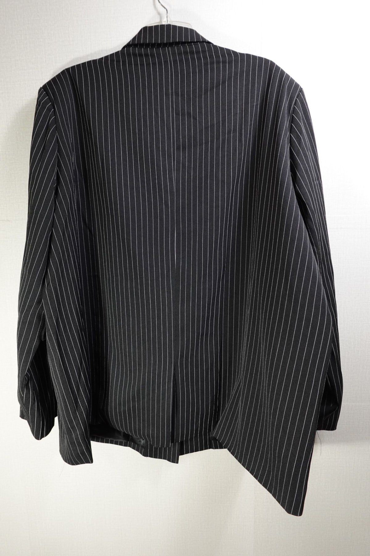 extro&vert, Pinstripe Blazer, 1X, Polyester