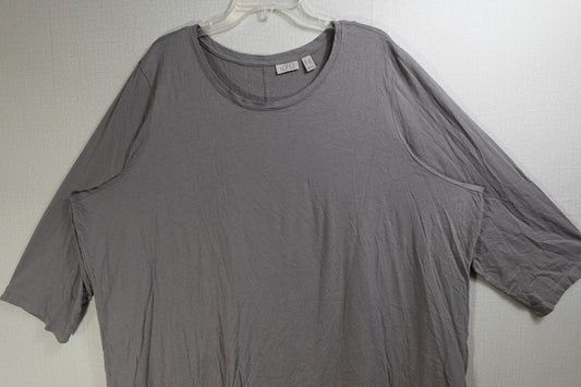 LOGO by Lori Goldstein, 3/4 Sleeve Top, 4X, Cotton, modal