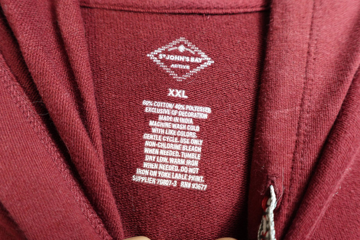 St. John's Bay , HOODIES, 2X, Cotton, polyester