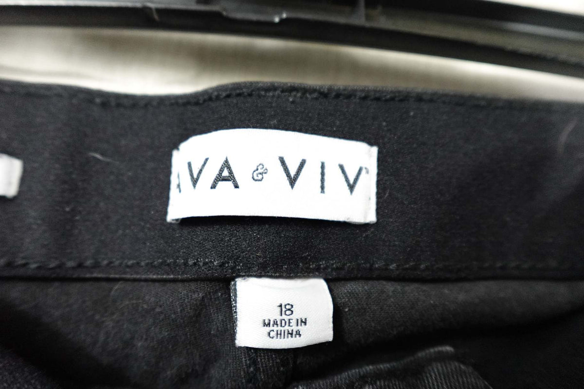 Ava & Viv, Jeans high rise skinny, 18, Polyester